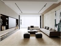 萨米特密缝大理石系列瓷砖：高品质家居装修，打造无边界全景效果