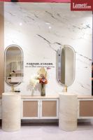 Lamett乐迈石晶·卫浴空间亮相2025厨卫展 引领绿色智造新风尚