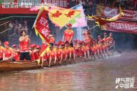 叠滘龙船漂移大赛全城沸腾！冠珠瓷砖全程支持，叠滘东胜东队勇夺L弯赛道亚军