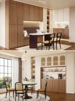 全友家居案例合集丨中古风定制柜，装出电影氛围感！