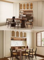 全友家居案例合集丨中古风定制柜，装出电影氛围感！