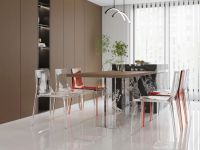 金巴利瓷砖高透超平釉丨新雅白，演绎空间的优雅与纯净