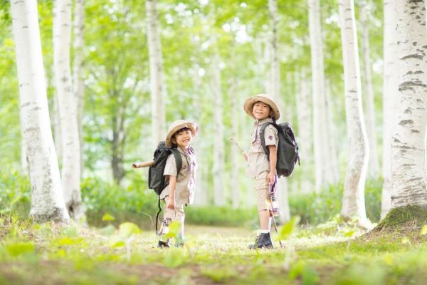 ◎エゾキッズ 森の探検隊