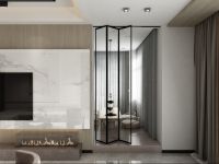 小门洞如何极限利用？ZMKM极简折叠门：开启空间魔法