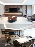 全友案例丨128㎡意式风，LDK客餐厨一体太香了！