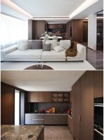 全友案例丨128㎡意式风，LDK客餐厨一体太香了！