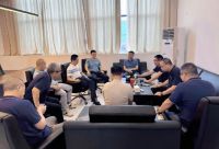 欧神诺董事长吴志雄一行硬核行动，视察广西藤县基地！