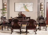 巧夺天工红木精品推荐 | 豪宅茶室必看！这款茶台让茶室身价暴涨？