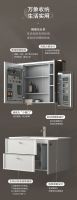 新品上市｜恒洁晴澜系列BC6552J金属浴室柜，简约手法重塑美式经典
