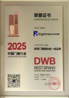 喜报丨恩格曼隔热条荣膺“中国门窗隔热条企业一线品牌”！