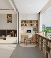 全友家居设计丨去客厅化+阳台改书房，空间大了一倍！