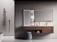 被问爆的几款金顿浴室柜，高定住宅新宠！