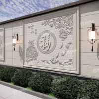 国达陶瓷「家和富贵」瓷雕壁画：立体大气，传承东方美学灵韵