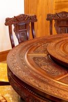 卓木王红木整装案例：法式建筑里的千平中式大宅