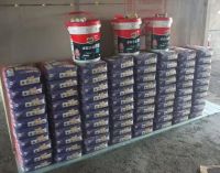 有地宝瓷砖胶+卓越背胶，地砖贴得又稳又好！