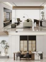 全友案例合集丨横厅户型照抄这10个设计，堪比豪宅！