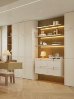 全友家居丨122㎡原木奶油风，实现人宠共居，温暖治愈