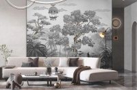 天洋墙布壁画热带雨林系列，打造东南亚风情“乌托邦”！