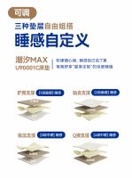 全友家居新品推荐丨全友潮汐床垫，全垫0胶更安心