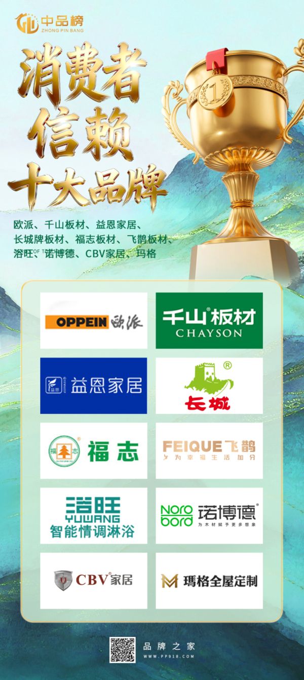 见证辉煌：2026第12届“中品榜”消费者信赖十大品牌榜单公布