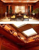 卓木王红木整装丨揭秘董事长贵宾接待厅