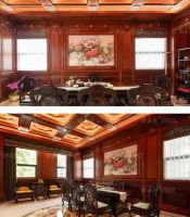 卓木王红木整装丨揭秘董事长贵宾接待厅