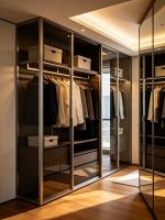 立柱式金属衣帽间全攻略：高频疑问解答，轻松打造轻奢收纳空间