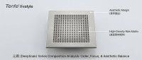 鼎菲沁雨花洒：疏密共生的美学盛宴，解锁沉浸式品质沐浴新体验