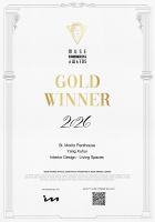 荣耀｜杨旭辉荣膺2026美国Muse Design Awards金奖！