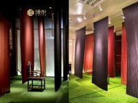 漫朴香云纱家具顺德博物馆展出/以“六合”演绎【非遗入家】而出圈