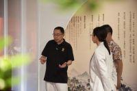 漫朴香云纱家具顺德博物馆展出/以“六合”演绎【非遗入家】而出圈