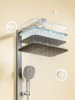 法恩莎E200花洒富氧水疗科技，解锁沐浴养护新高度