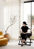 客厅纱该怎么选｜现代简约中式挑高客厅空间赏析