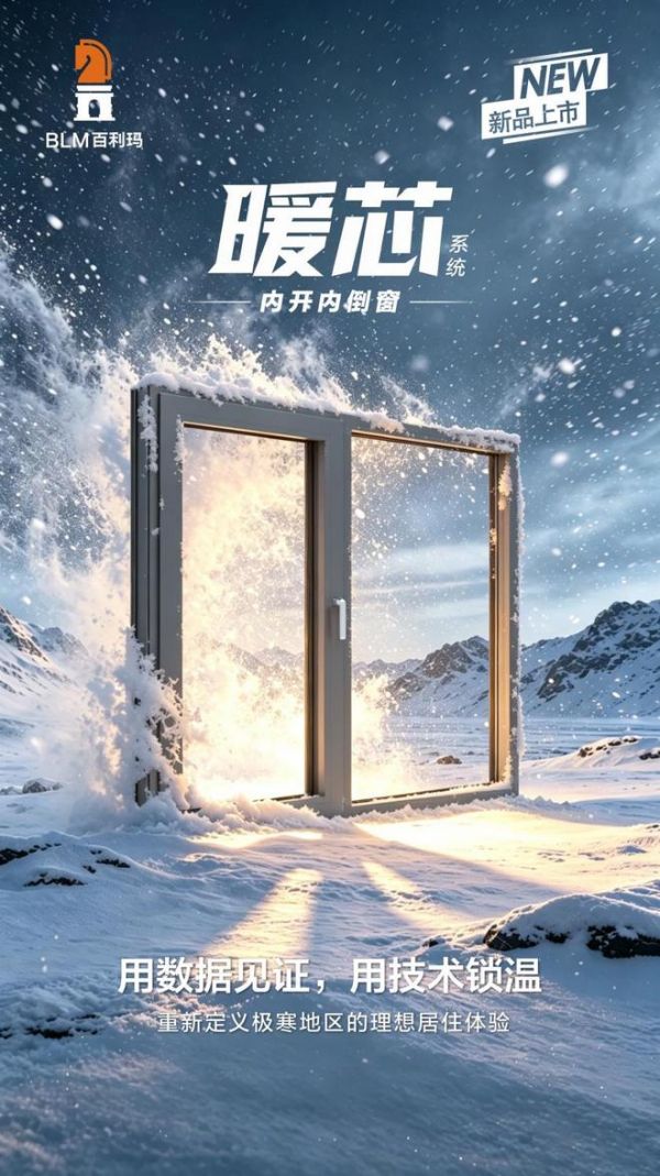 盛启新篇 | 百利玛重磅推出高等门窗的全新内涵