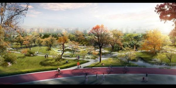 麓客创意新作|什邡皂角树公园,解锁城北全龄活力秘境