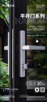 瑞纳斯高端平开门五金系统｜静音强承重，安全与美学双向兼顾