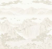 国达陶瓷「财聚福来」壁画：立体有韵，焕新别墅外墙新美学