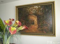 厅里挂什么油画好 家居现代装饰油画图片