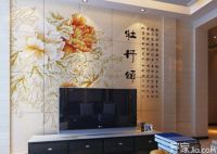 中式风格背景墙装修效果图欣赏 古韵与现代的完美结合