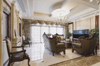 松江别墅|复地爱伦坡别墅装修新古典风格设计!