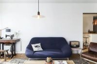 选用大面色块家具,竟然收到意想不到的效果