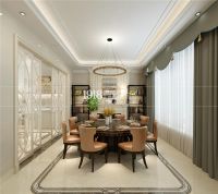 轻奢是成功人士生活的小情趣,海城三江源400平轻奢风格