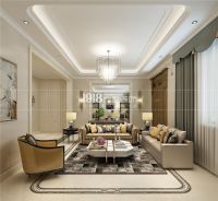 轻奢是成功人士生活的小情趣,海城三江源400平轻奢风格
