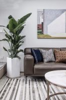 120m²一家六口的现代简约风,收纳与装饰功能两不误!