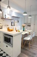 两三平米也能变出小餐厅,这样设计保证美美哒!