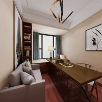 115平暖色调的新中式?真是别具一格