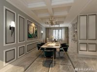 西安紫汀苑315平原创法式古典风,高贵典雅,西安装修设计公司