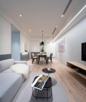 清新现代风家居,小户宅也能拥有大空间的宽敞舒适生活