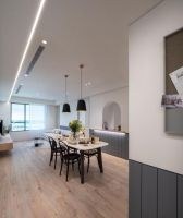 清新现代风家居,小户宅也能拥有大空间的宽敞舒适生活