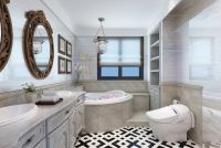 老婆做干湿分离坚持不用挡水条，而是选择它，好看又好用！